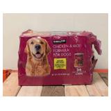 KIRKLAND SIGNATURE CHICKEN AND RICE FORMULA FOR DOGS 24PK.