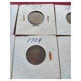 (10) Liberty "V" Nickels