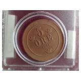 (5) 1800s Sweden Coins