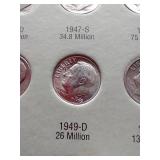 *Complete* Roosevelt Silver Dime Collection - (48) Silver Dimes!