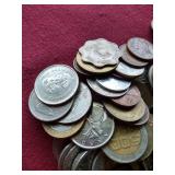 1-1/2 lbs Foreign Coins