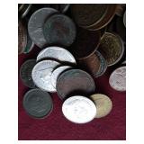 1-1/2 lbs Foreign Coins