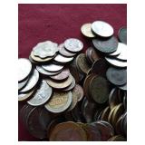 1-1/2 lbs Foreign Coins