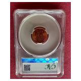 1958-D Wheat Penny - CAC MS65RD