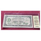 1944 Philippines WW2 Guerilla Issue 20 Pesos Note