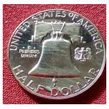 1963 Proof Franklin Half Dollar