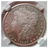 1889-S Morgan Dollar - PGA MS64+ Key Coin!