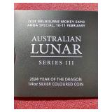 2024 Australian 1/4oz Colorized Silver Coin