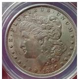 1897-O Morgan Dollar - ANACS AU50 Cleaned