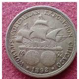 1892 Columbus Commemorative Silver Half Dollar