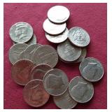 (20) Kennedy Half Dollars