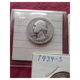 (3) Washington Silver Quarters