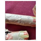 (6) Partial Wheat Penny Rolls