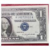 Crisp Uncirculated Silver Certificate $1 Note