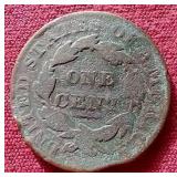 1828 Coronet Head Large Cent