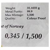 Gorgeous 2014 Tokelau 1oz Silver "Year of the Horse" Coin