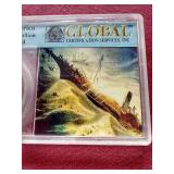 Awesome 1oz Silver Medallion With Placer Gold