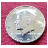 1964 Proof Kennedy Half Dollar