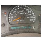 2007 White Chevy 3500 Diesel truck, flatbed with side rails, rack extending over the cab