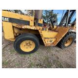 CAT RC60T Skid Steer Fork Lift Loader, Hours 4647