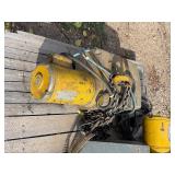 (2) Yale 3-phase Electric Chain hoists