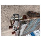 Heavy-duty Industrial or Farm flatbed Trailer. Steel grating platform 95” w x 120” d