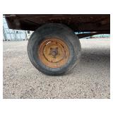 Heavy-duty Industrial flatbed Trailer: Steel deck with side edges for load containment