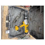 Pallet of corded power tools Dewalt, Milwaukee, Aircat, Ingersol-Rand, Gison Pneumatic, Skil and more