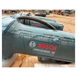 Pallet of power tools: Bosch & Dewalt Angle Grinders, Bosch & Makita rotary hammers, Makita drivers