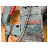 Pallet of power tools: Bosch & Dewalt Angle Grinders, Bosch & Makita rotary hammers, Makita drivers