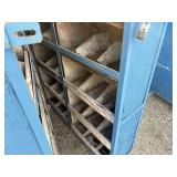 Wood gang box H 77” x 28 ½” x 48 ½”