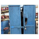 Wood gang box H 77” x 28 ½” x 48 ½”