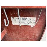 Metal storage jobbox H 56” x W 30 ½” x L 60 ½”