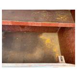 Metal storage jobbox H 56” x W 30 ½” x L 60 ½”