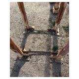 Steel pipe stand or industrial support frame