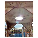 Steel pipe stand or industrial support frame