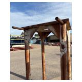 Steel pipe stand or industrial support frame