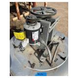 Centrifugal downblast exhaust fan with Dayton Blower Motor