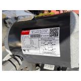 Centrifugal downblast exhaust fan with Dayton Blower Motor