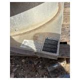 Centrifugal downblast exhaust fan with Dayton Blower Motor