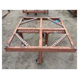 Heavy duty commercial support stand with castors or leveling feet. 48”l x 48”w x 26 ½”t