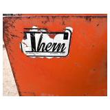 Thern Mechanical winch on a welded steel stand