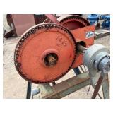 Thern Mechanical winch on a welded steel stand