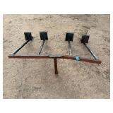 Attachment for lifting or moving possibly pipes