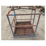 Forklift Man Basket Work Platform 37 ½” w x 39 ½” d x 44 ¾”t