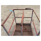 Forklift Man Basket Work Platform 37 ½” w x 39 ½” d x 44 ¾”t