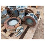 Pallet of DeZurik Valves