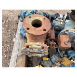 Pallet of Various type Valves. The smaller have hand lever handles