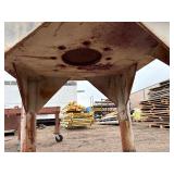 Steel work table H 32” x 42” x 42”