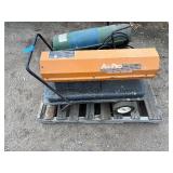 2 torpedo portable heaters: All Pro and Knipco